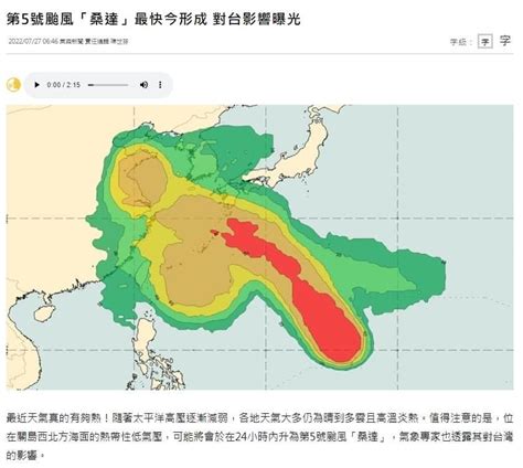 颱風顏色